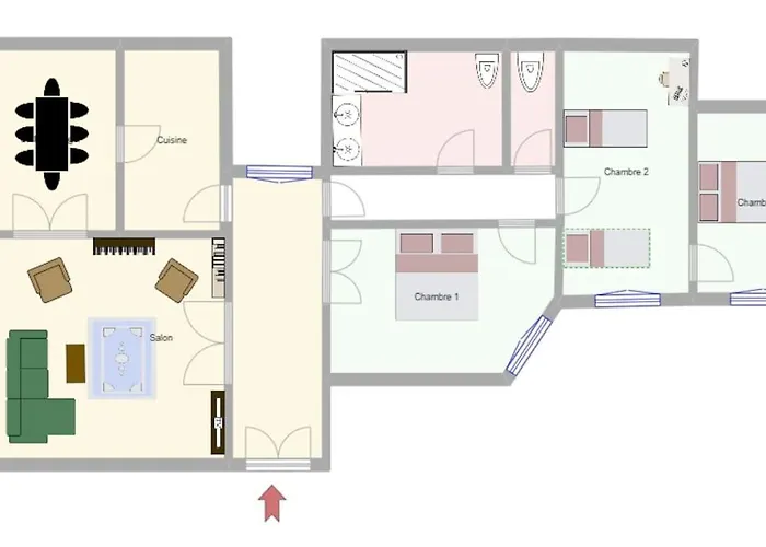 Elegant Parisien Apartamento *